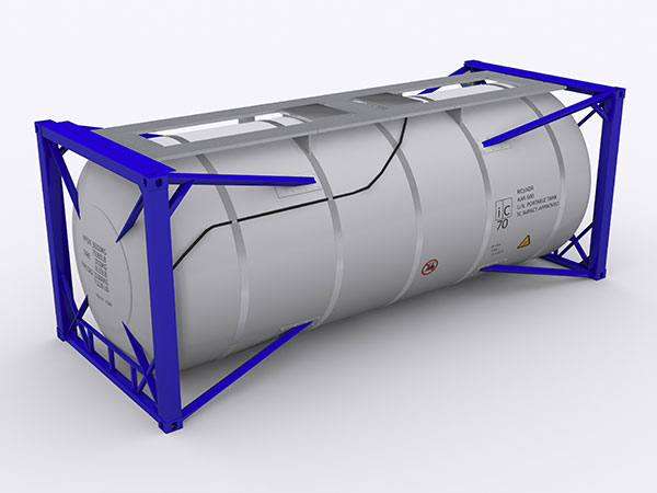 The 20-feet Tank Container Specifications